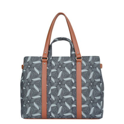 Women’s Olive Shoulder Tote Bags with Vegan Leather Trim Handle – Wholesale