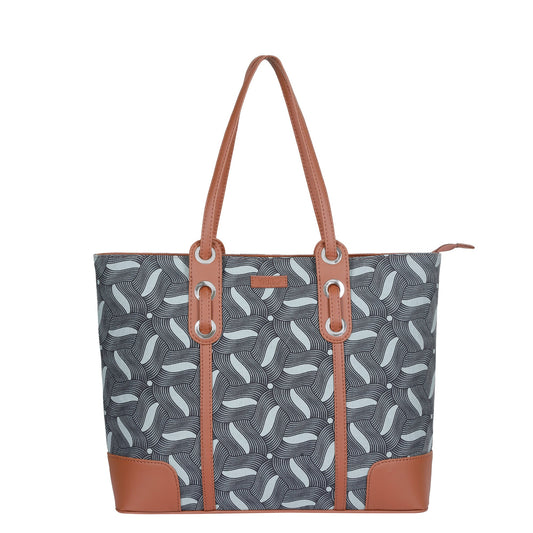 Women’s Olive Shoulder Tote Bags with Vegan Leather Trim – Wholesale