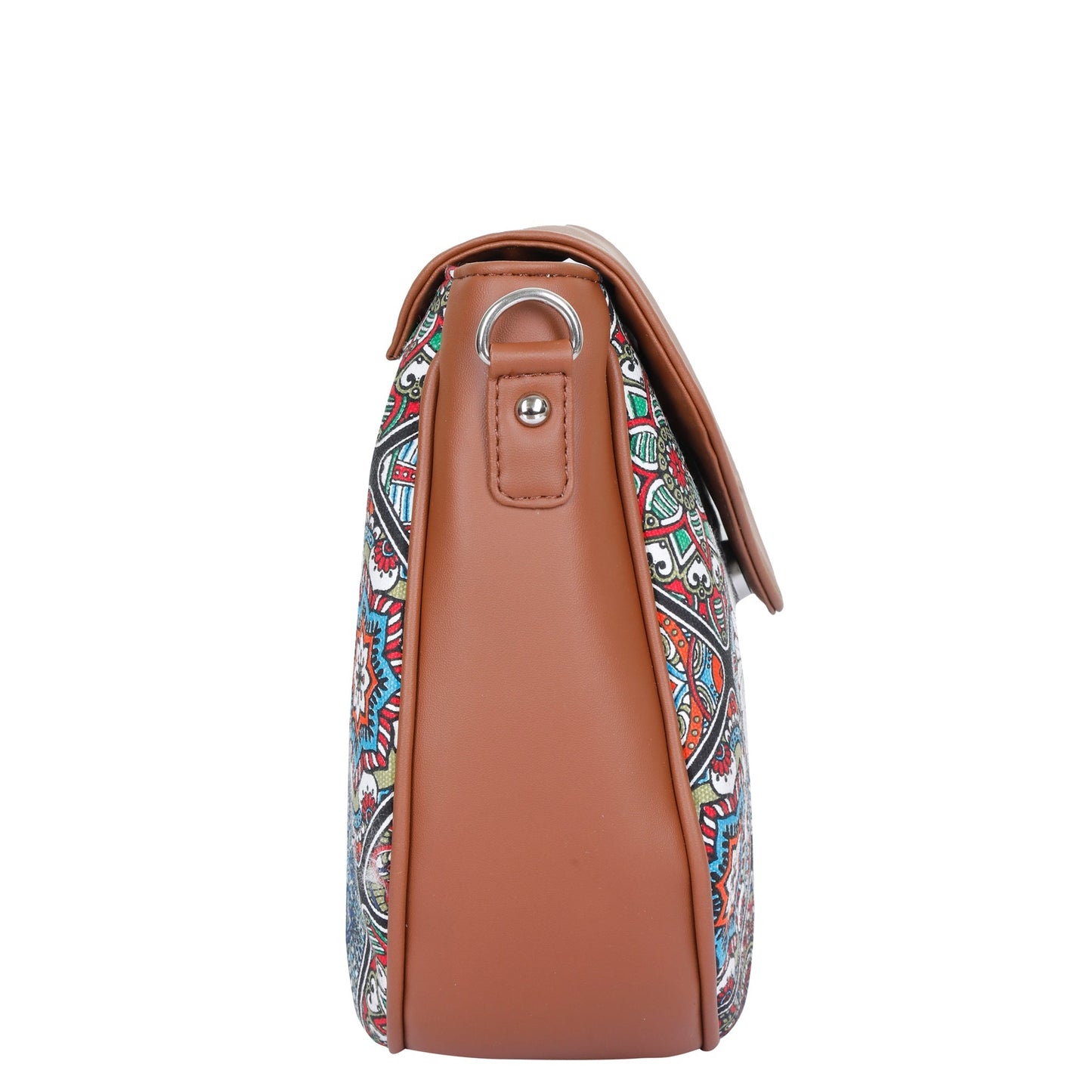 Women’s Mandala Crossbody Bags with Vegan Leather Trim – Wholesale