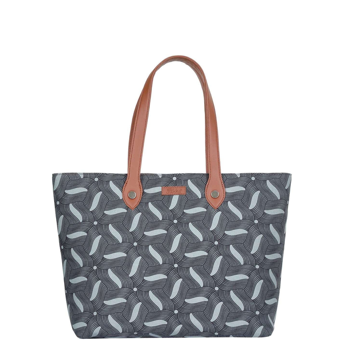 Wholesale Women’s Olive Tote Bags with Vegan Leather Trim Handle