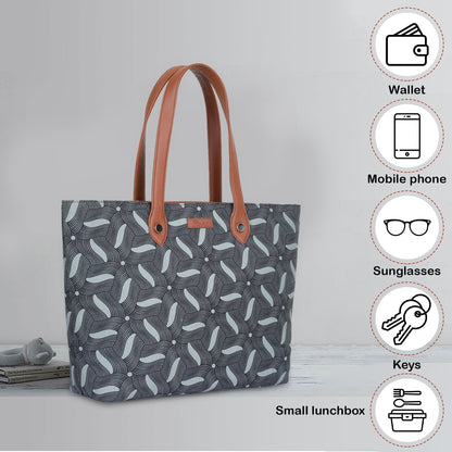 Wholesale Women’s Olive Tote Bags with Vegan Leather Trim Handle