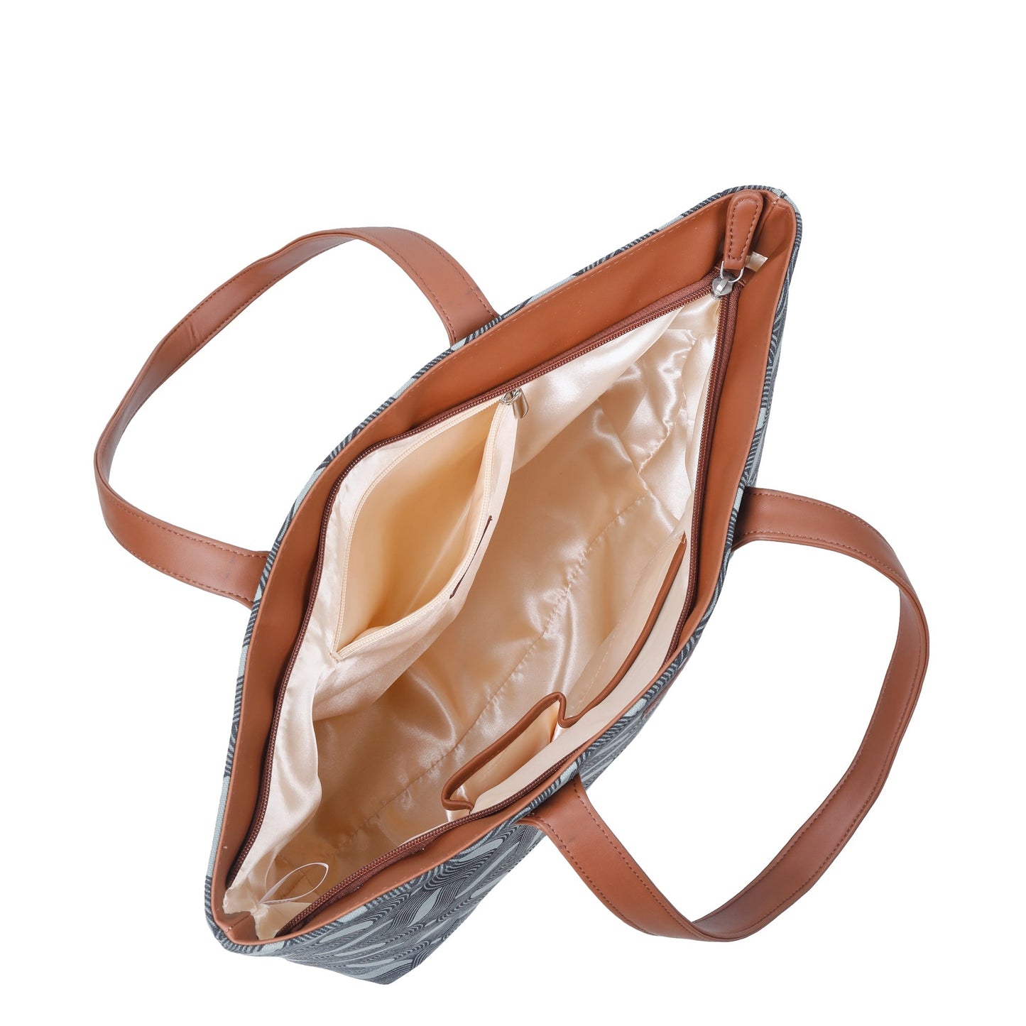 Wholesale Women’s Olive Tote Bags with Vegan Leather Trim Handle