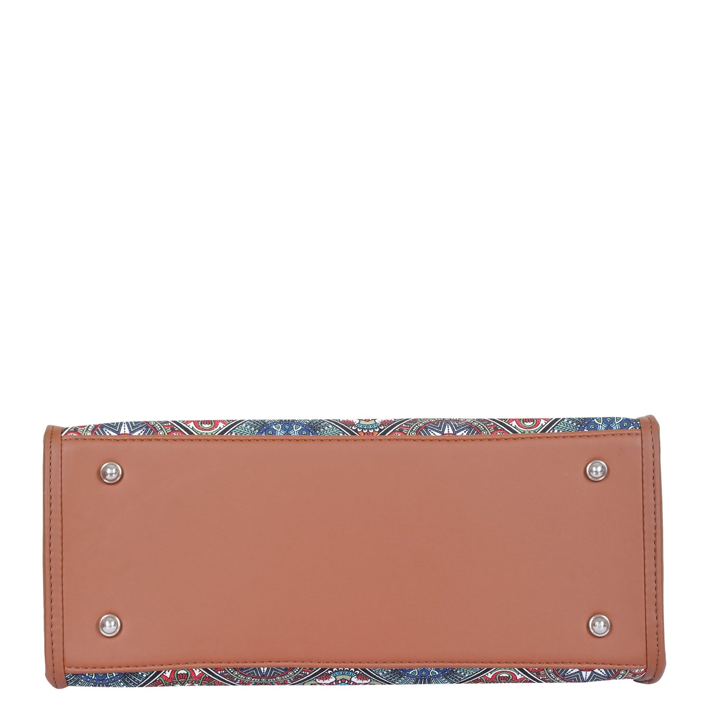 Women’s Multicolor Laptop Handbags with Vegan Leather Trim – Wholesale