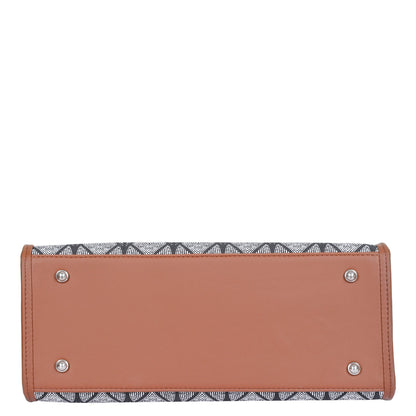 Women’s Monochrome Laptop Handbags with Vegan Leather Trim – Wholesale