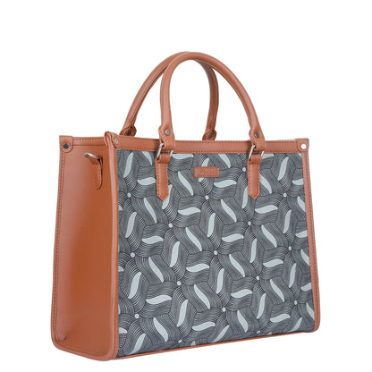 Women’s Olive Laptop Handbags with Vegan Leather Trim – Wholesale
