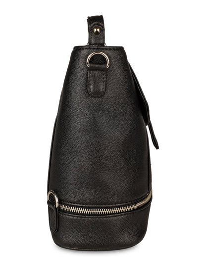 Black Vegan Leather Backpack Purse for Women – Wholesale Handbag & Shoulder Bag for Work