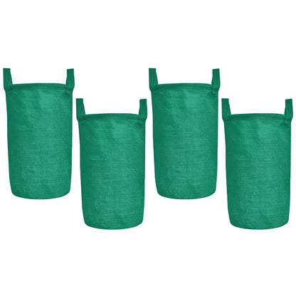Wholesale Reusable Ecofriendly Jute Storage Bins for Home (Packs of 4)