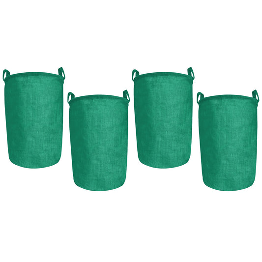 Wholesale Ecofriendly  Jute Storage Bags for Home Clothes  (Packs of 4)