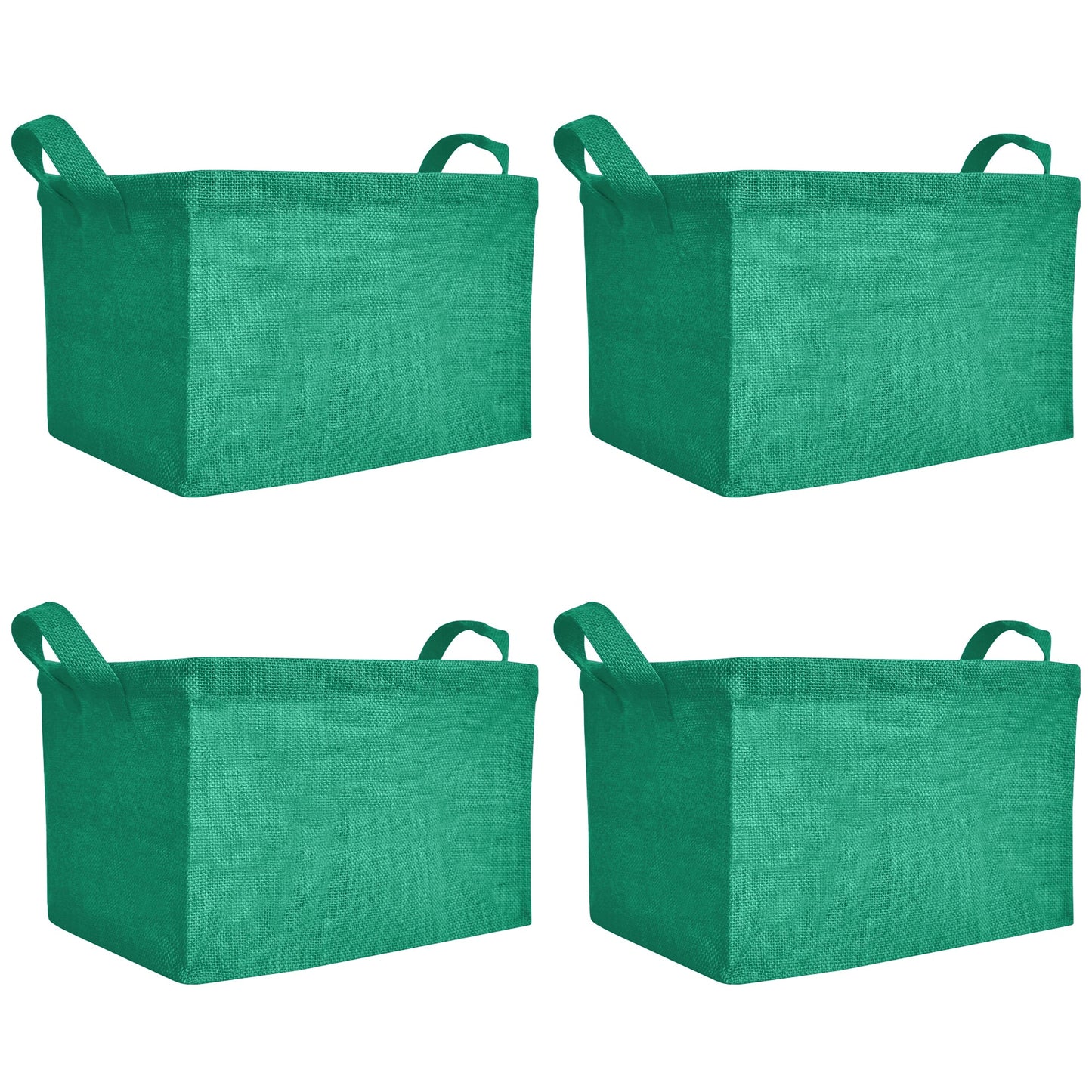 Wholesale Coloured Burlap  Reusable Jute For Mini Hampers (Packs of 4)