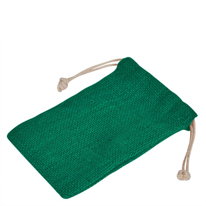 Wholesale Coloured Burlap Drawstring Jute Gift Bags for Party Favours (8 PCS)