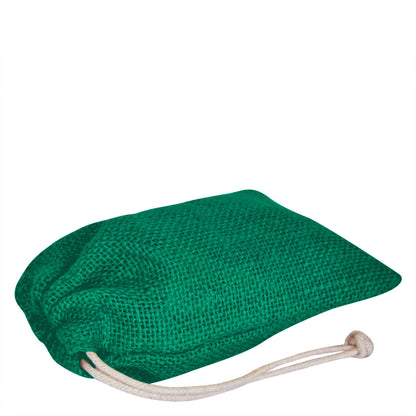 Wholesale Coloured Jute Drawstring Gift Bags for Weddings, Events (8 PCS)