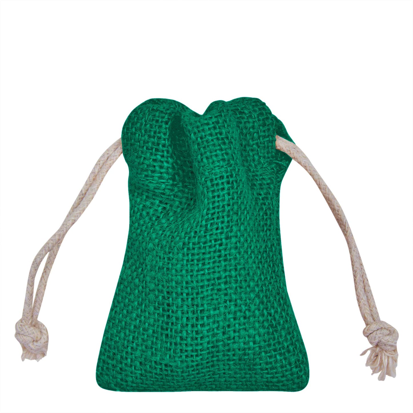 Wholesale Coloured Burlap Drawstring Jute Gift Bags for Party  (8 PCS)