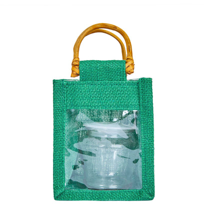 Wholesale Coloured Burlap Gift Bags for Holiday Gifts (Packs of 7)