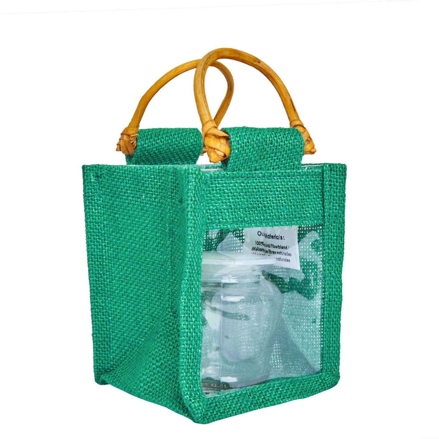 Wholesale Coloured Burlap Gift Bags for Holiday Gifts (Packs of 7)