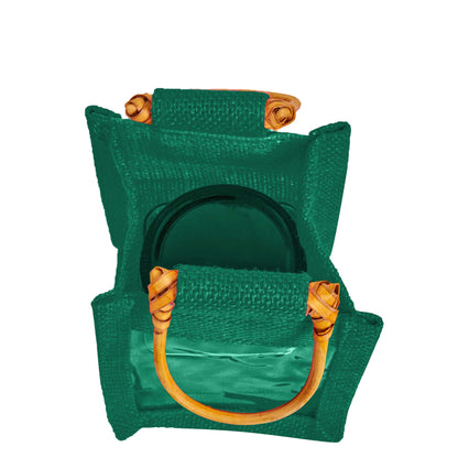 Wholesale Coloured Burlap Gift Bags for Holiday Gifts (Packs of 7)