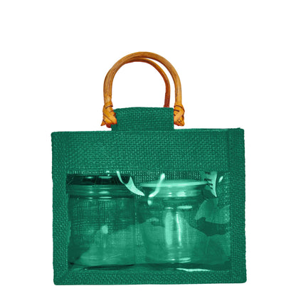 Wholesale Reusable Colourful Burlap Jute Gift Bags for Party Favours & Events (7 PCS)