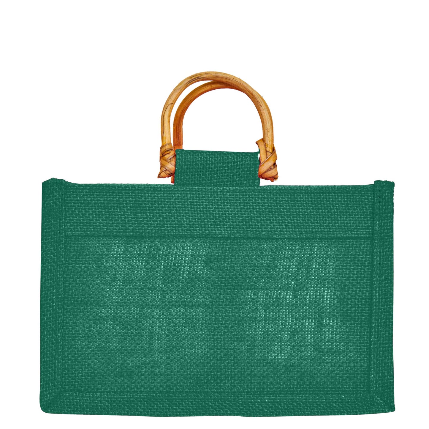 Wholesale Colourful Burlap Jute Gift Bags with Cane Handles (Packs of 7)