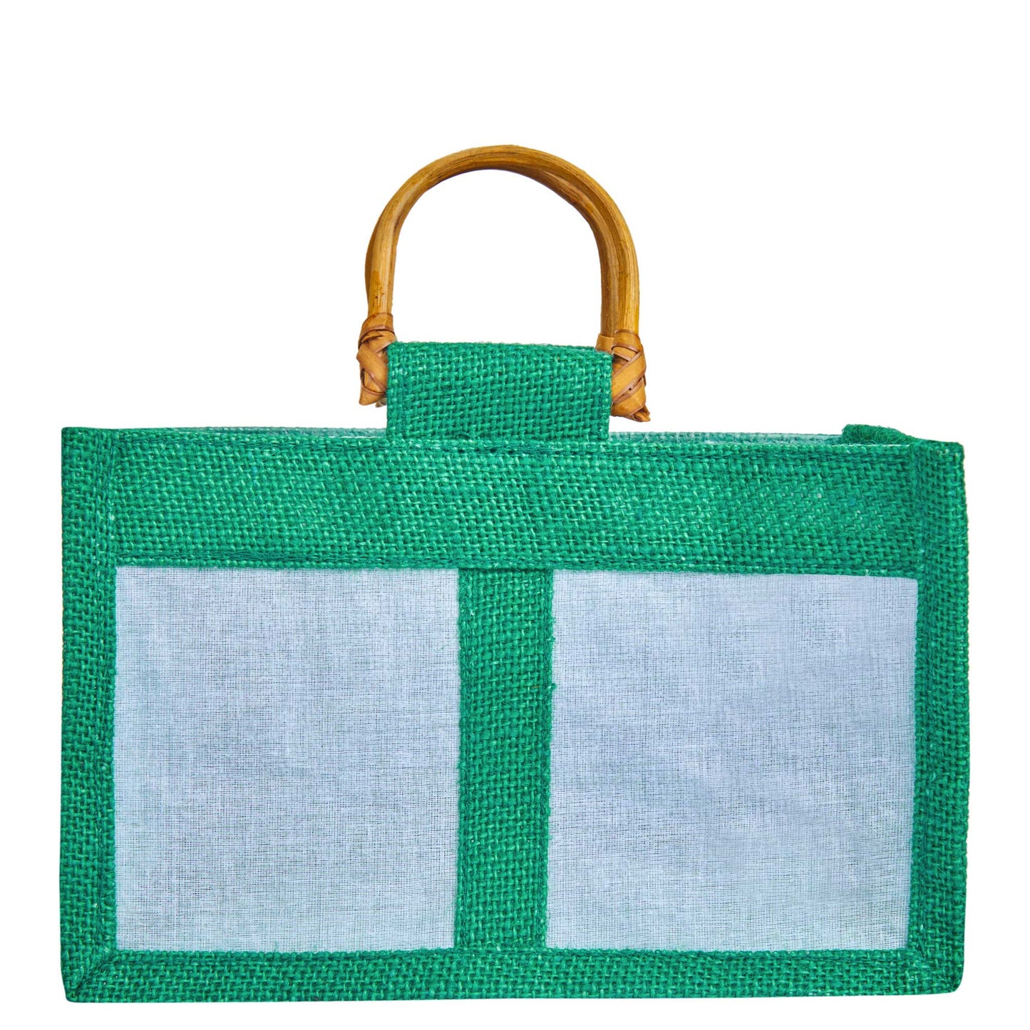 Wholesale Eco-Friendly Coloured Burlap Jute Gift Bags with Organza  (Packs of 7)