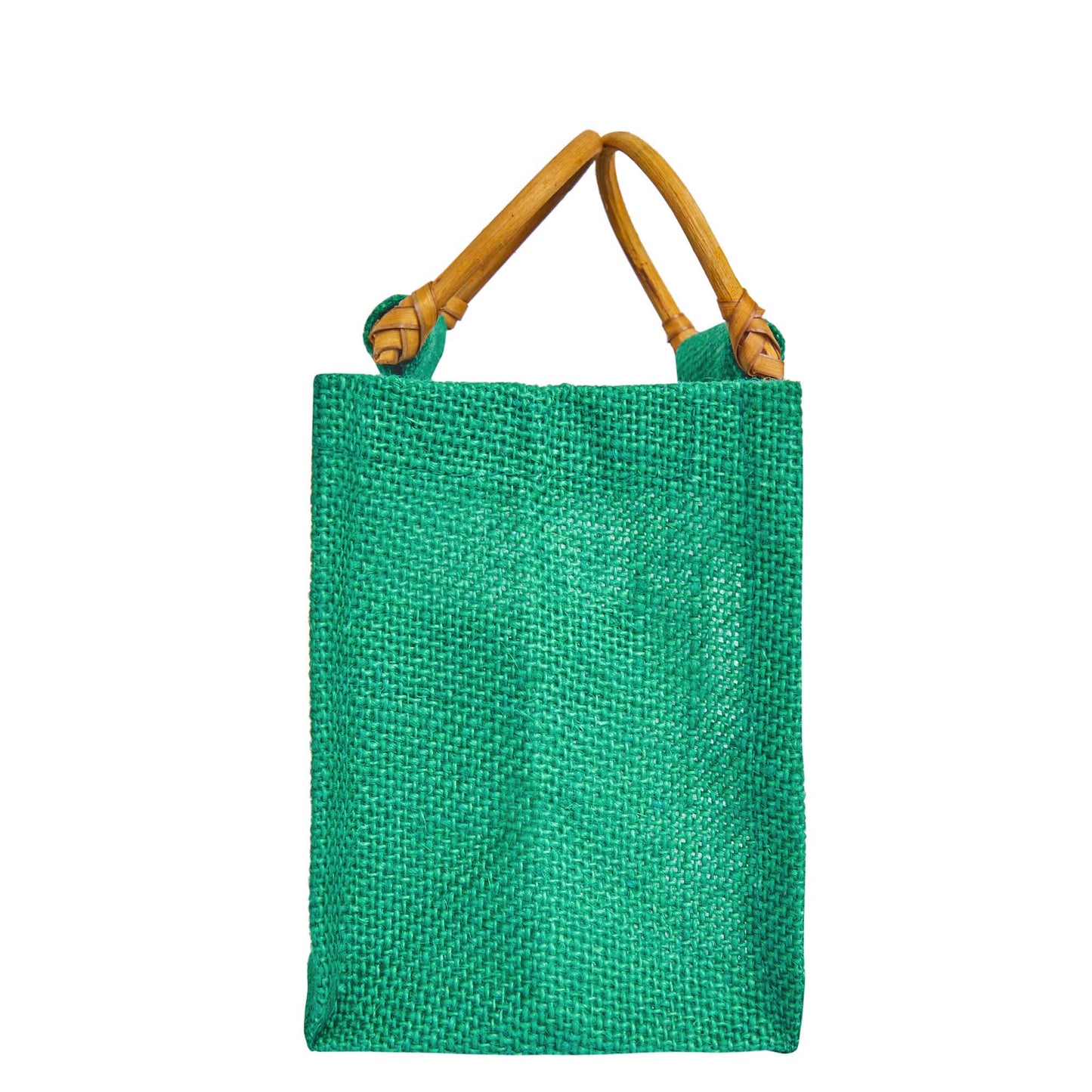 Wholesale Eco-Friendly Coloured Burlap Jute Gift Bags with Organza  (Packs of 7)