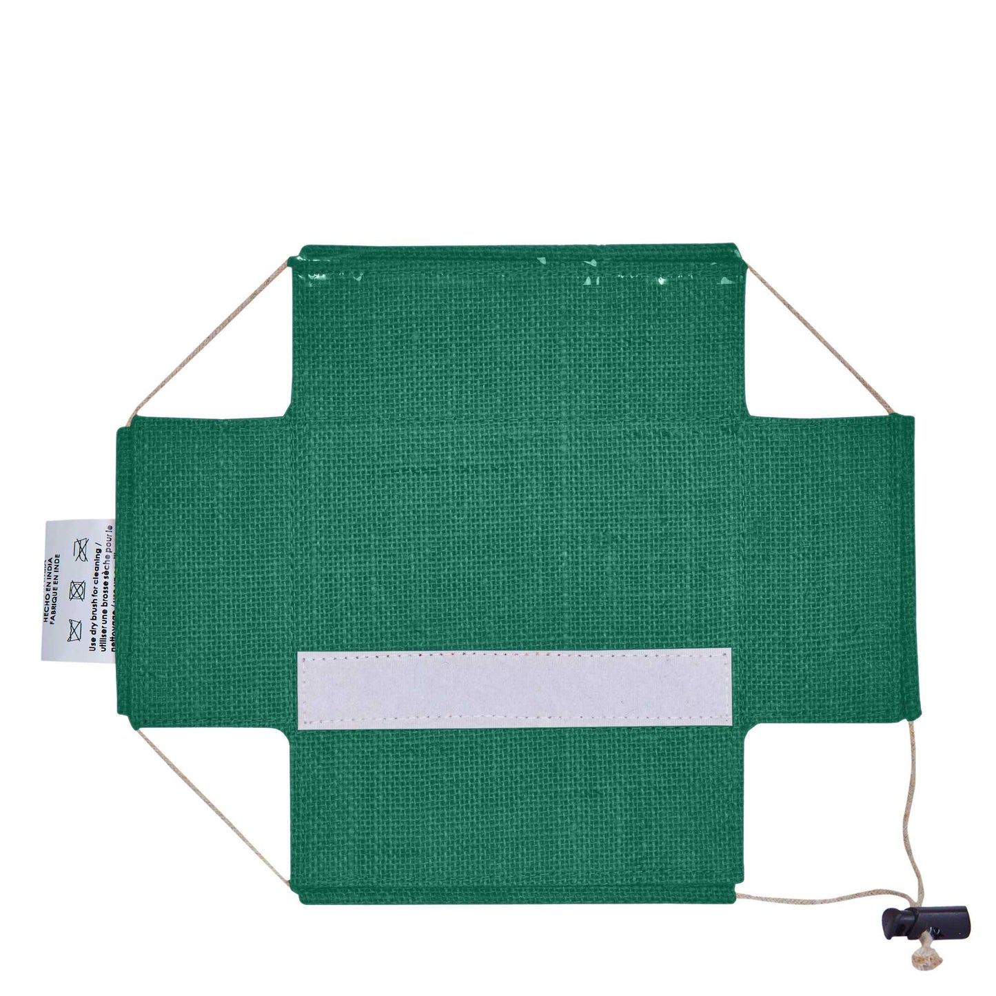 Wholesale Eco-Friendly Coloured Burlap Jute Gift Boxes with PVC Window for Events(Packs of 7)