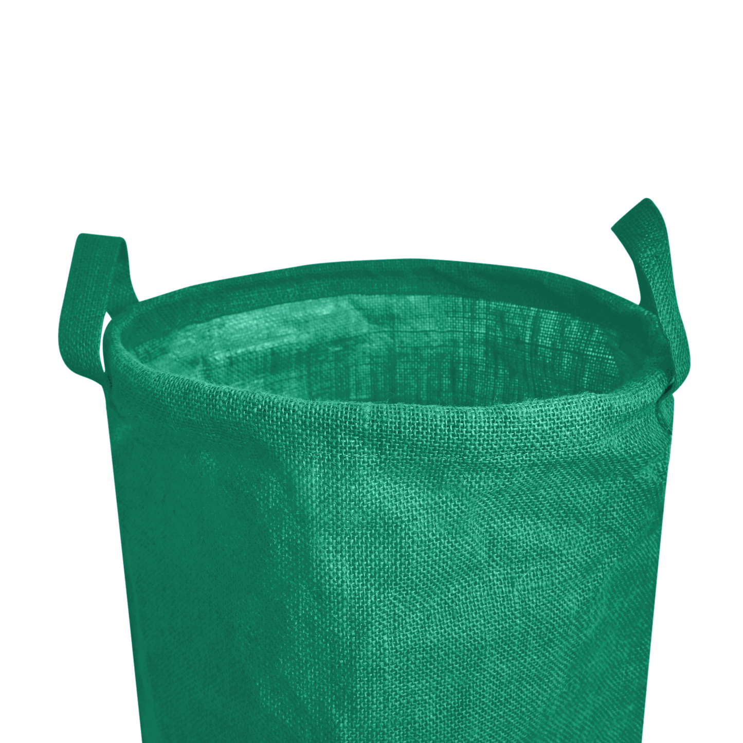 Wholesale Coloured Jute Burlap Laundry Storage Basket  (Set of 4)