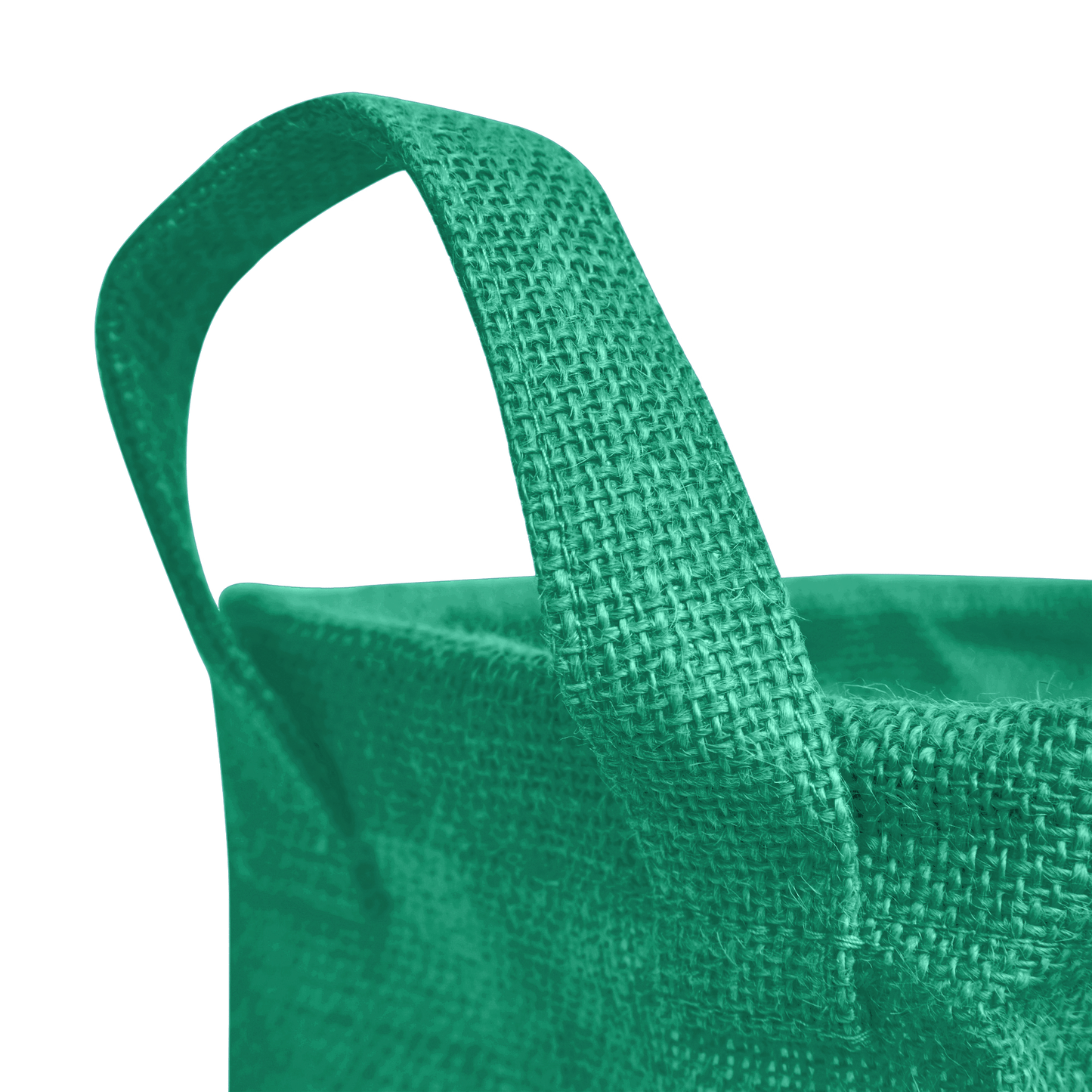 Wholesale Coloured Burlap Reusable Jute Laundry Basket  (Packs of 4)
