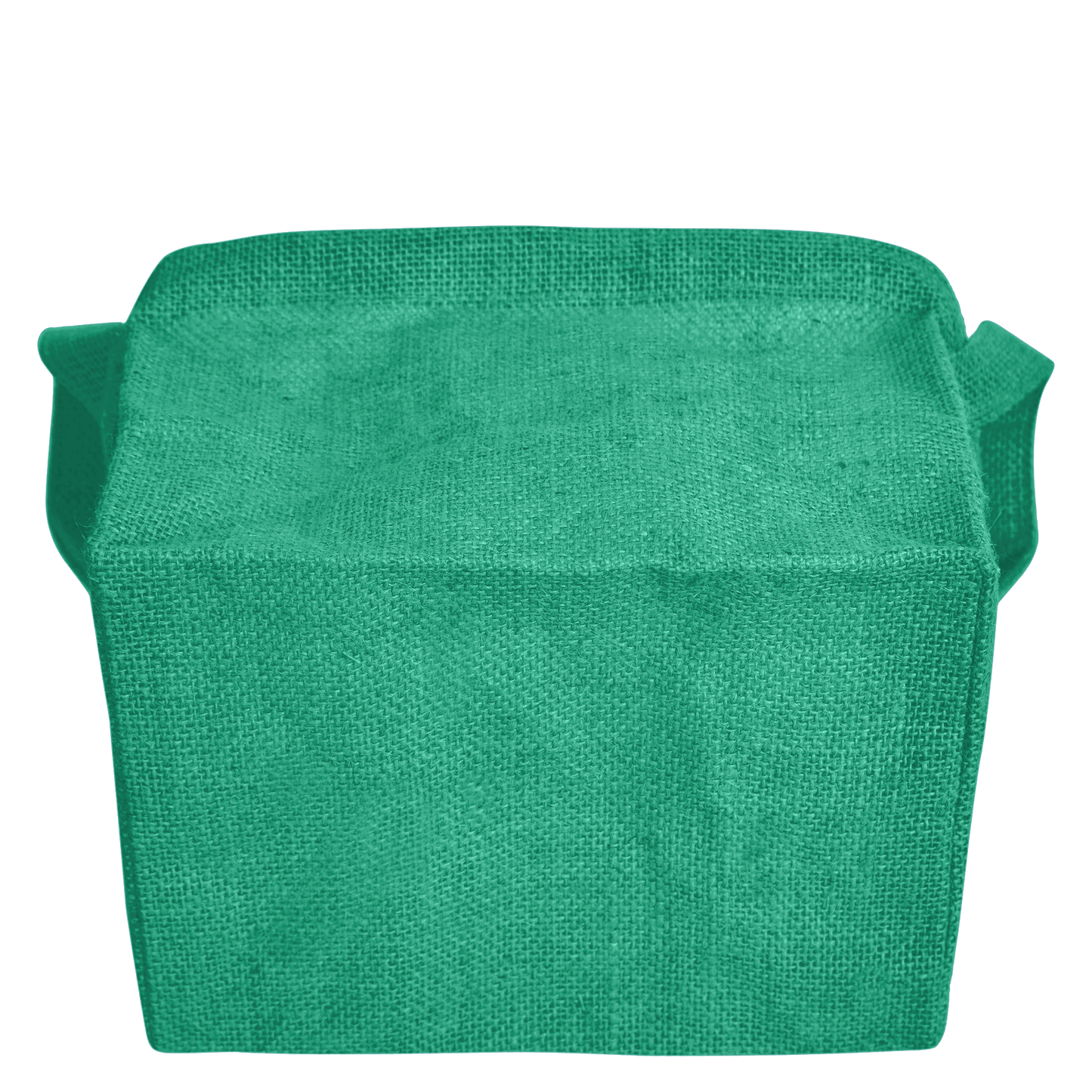Wholesale Coloured Burlap Reusable Jute Laundry Basket  (Packs of 4)
