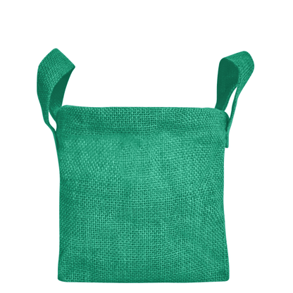 Wholesale Coloured Rectangular Burlap Jute Storage Basket (Packs of 4)