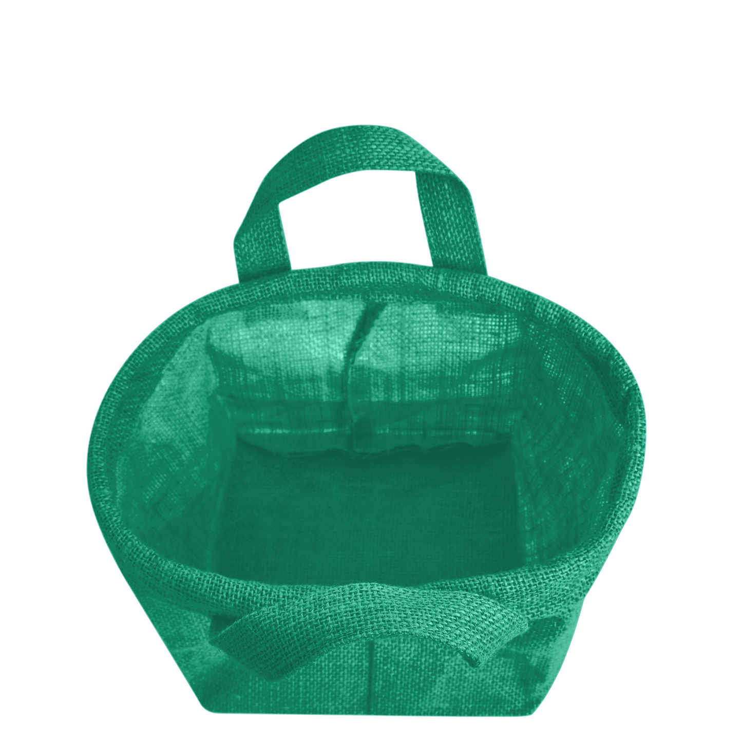 Wholesale Coloured Rectangular Burlap Jute Storage Basket (Packs of 4)