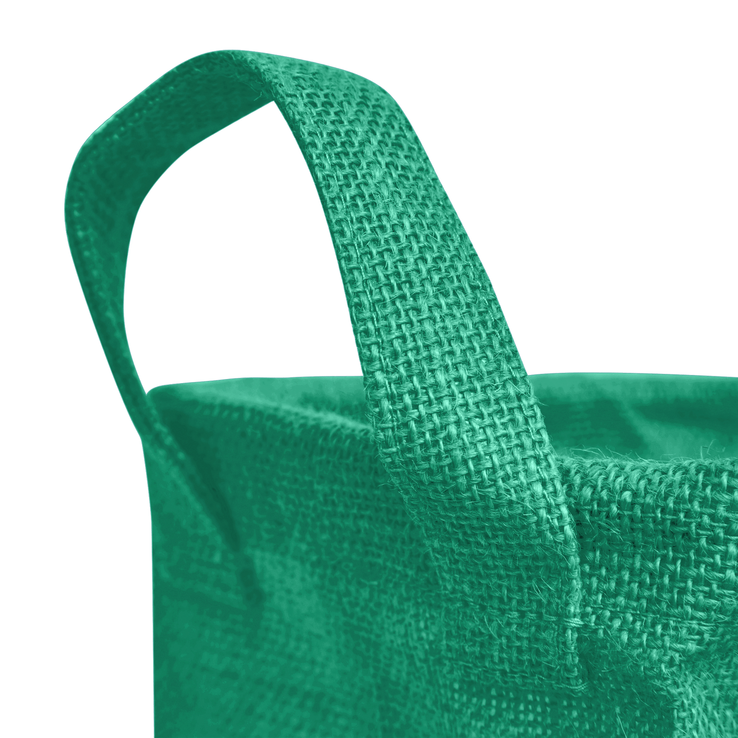 Wholesale Coloured Rectangular Burlap Jute Storage Basket (Packs of 4)