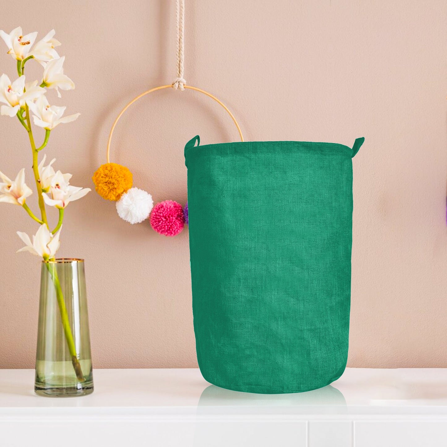 Wholesale Ecofriendly  Jute Storage Bags for Home Clothes  (Packs of 4)