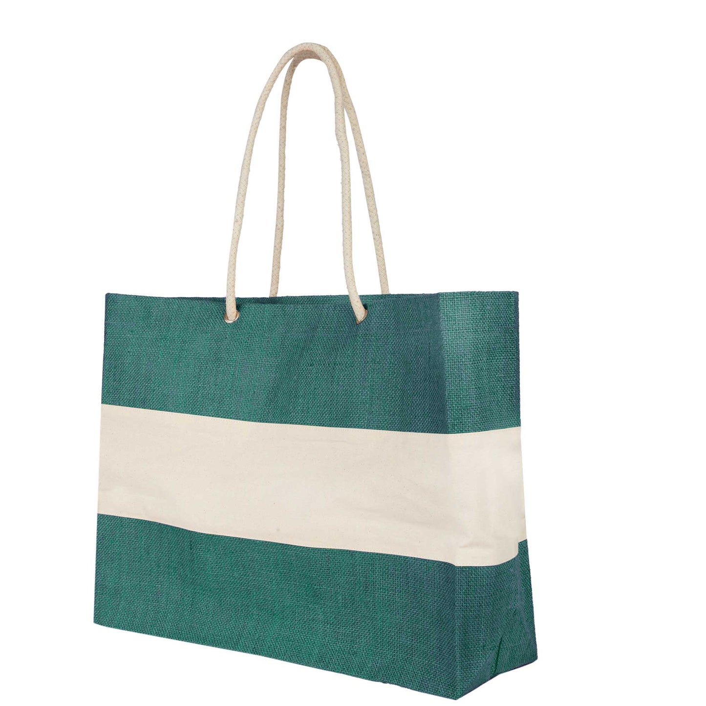 Wholesale Sustainable Coloured Jute Bags with Rope Handles – Reusable for Shopping, Promotional & Gifting (packs of 4)
