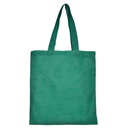 Wholesale Colorful Jute Tote Bags  – Red, Pink, Green & Orange – Reusable for Gifts, Beach, Weddings & Shopping (Set of 4)
