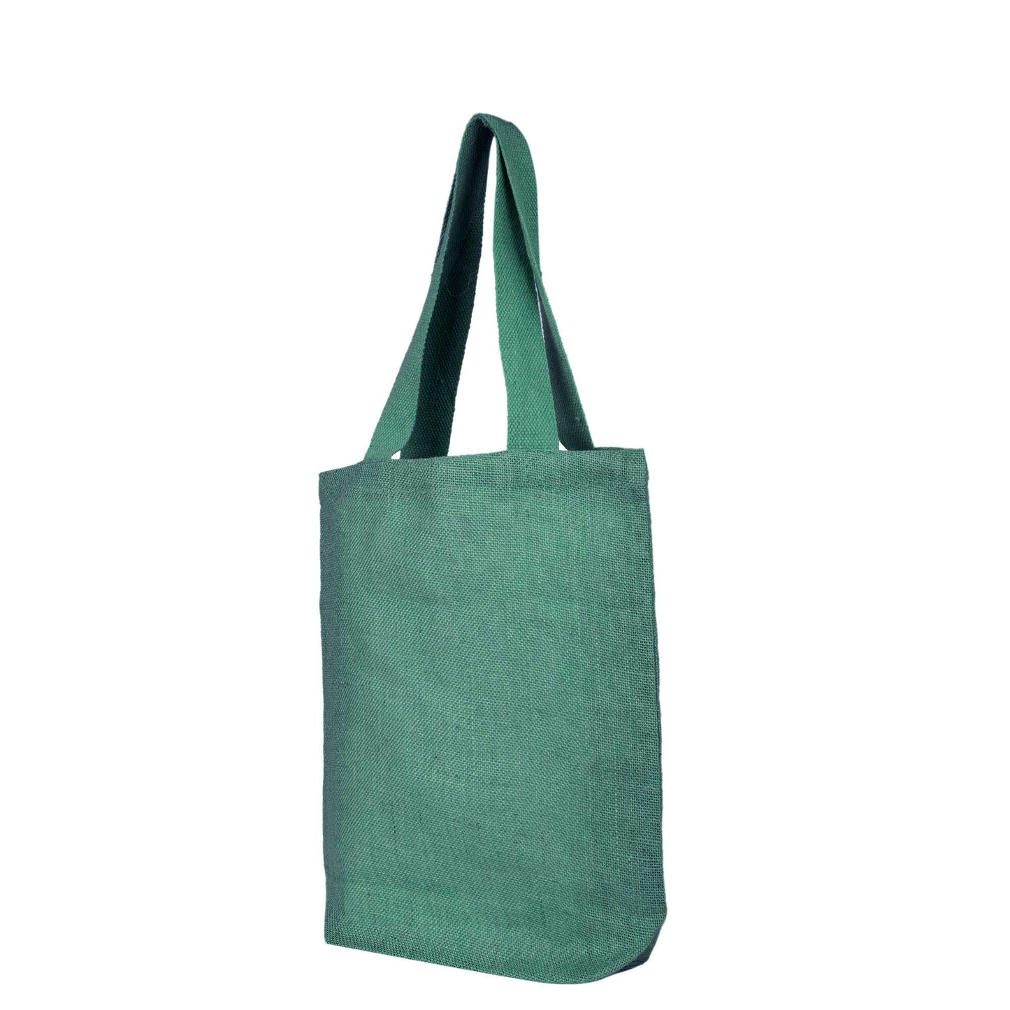 Wholesale Jute Bags for Corporate Events – Red, Pink, Green & Orange – Reusable Burlap Totes for Events & Weddings (Set of 4)