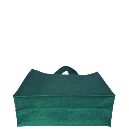 Reusable Natural Jute Bags for Wholesale – Shopping, Gifting, Wedding & Daily Use – Deep Red, Pink, Green & Orange (Set of 4)