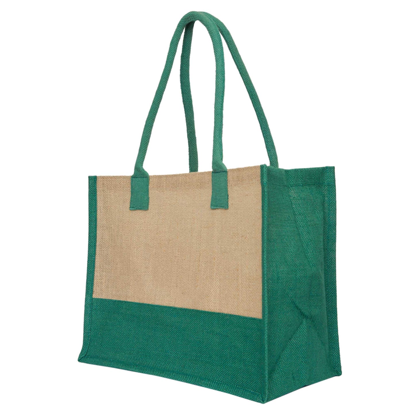 Jute Tote Bags for Wholesale – Red, Pink, Green & Orange – Burlap Bags for Shopping, Gifting & Everyday Use (Set of 4)
