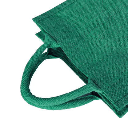 Colorful Wholesale Jute Tote Bags – Perfect for Shopping, Weddings, Valentine’s, Mother’s Day & more (Packs of 4)