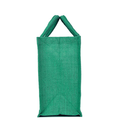 Colorful Jute Tote Bags – Wholesale Reusable Burlap Gift Bags for Shopping & Weddings (Set of 4)