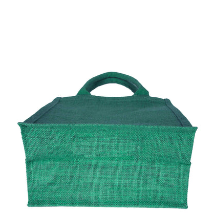Colorful Jute Tote Bags – Wholesale Reusable Burlap Gift Bags for Shopping & Weddings (Set of 4)