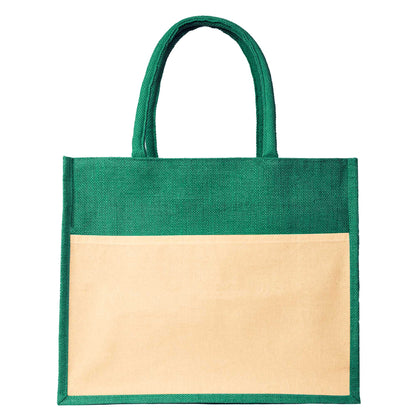 Colorful  Wholesale Jute Tote Bags – Ideal for Everyday Use, Shopping, Holidays & Special Occasions (Pack of 4)