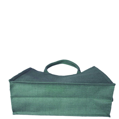 Jute Tote Bags for Wholesale – Shopping, Gifting, Weddings, Travel & Promotional Use – Deep Red, Pink, Green & Orange (Set of 4)