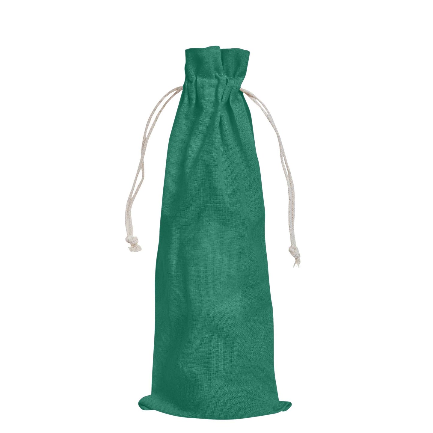 Wholesale Cotton Wine Bottle Gift Bags –Drawstring Pouches Gifting, Parties, Weddings, Christmas, New Year & Holidays (6 Pack)