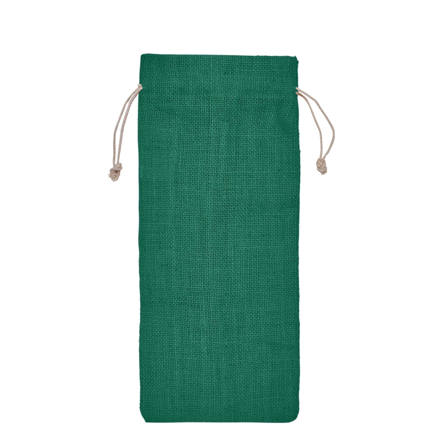 Wholesale Coloured Jute Wine Bottle Gift Pouches – Drawstring Burlap Bags for Gifting & Events (Set of 7)