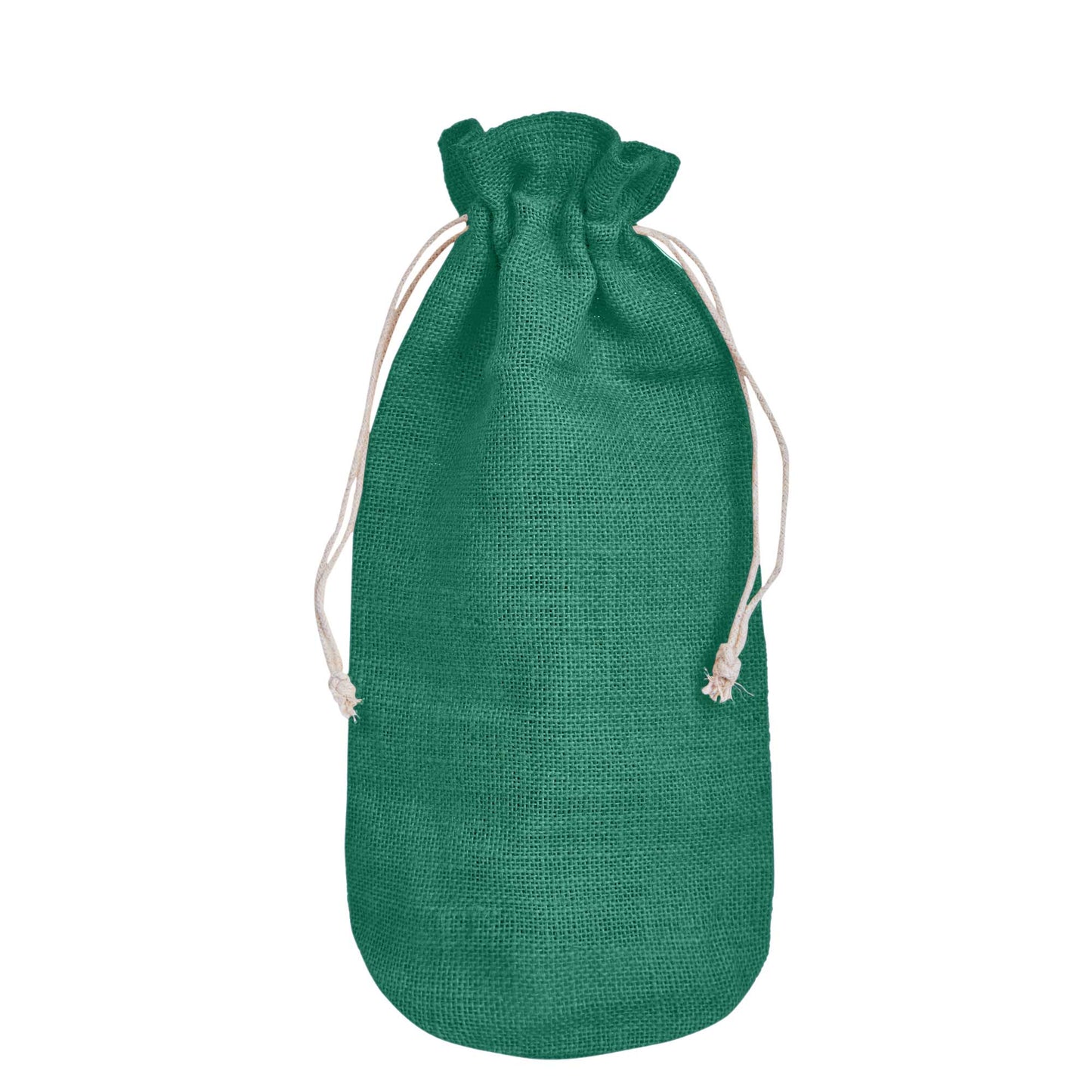 Wholesale Coloured Jute Wine Bottle Gift Pouches – Burlap Bags for Weddings & Celebrations (Set of 7)