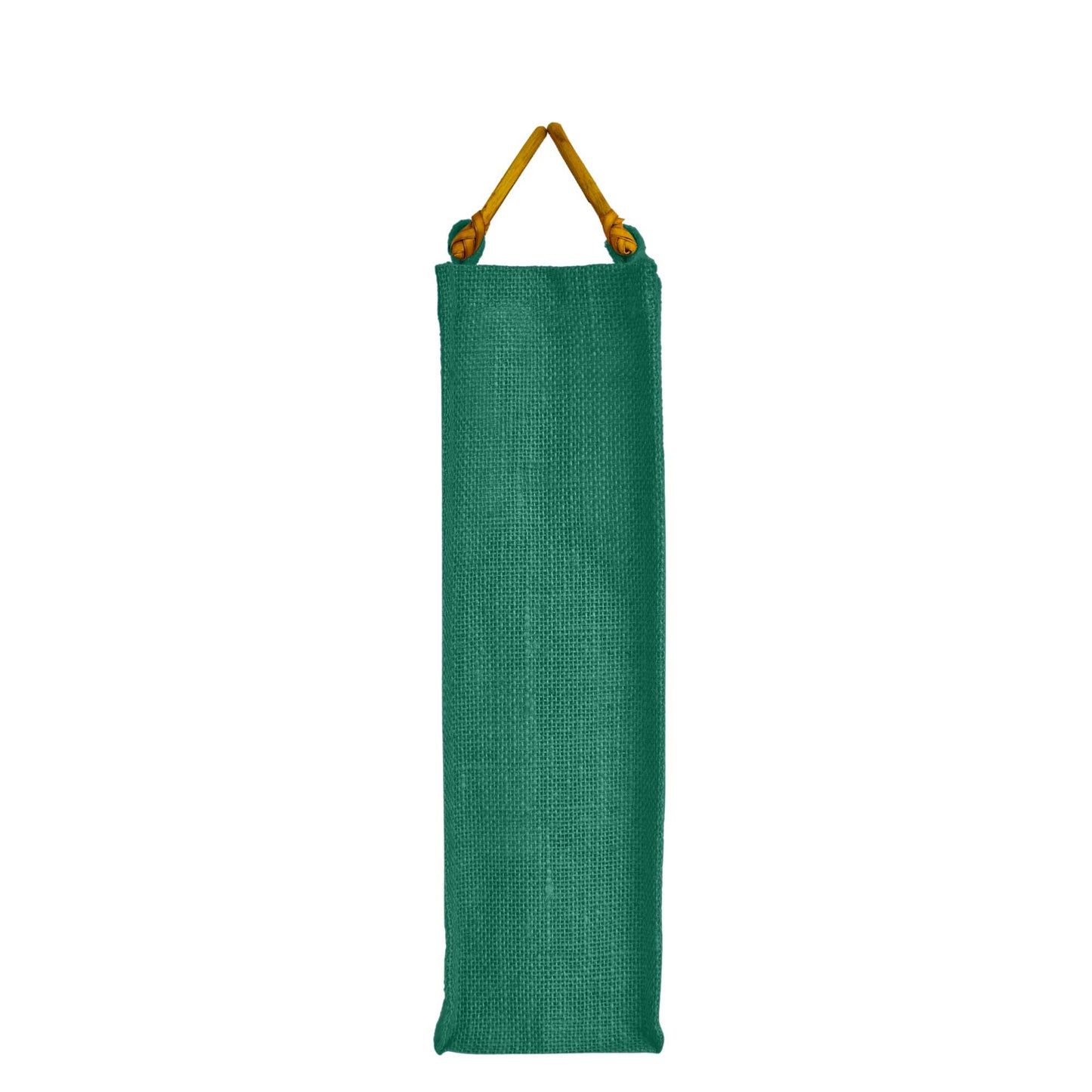 Wholesale Coloured Jute Wine Bottle Bags with Cane Handles – For Events & Gifting (Pack of 7)
