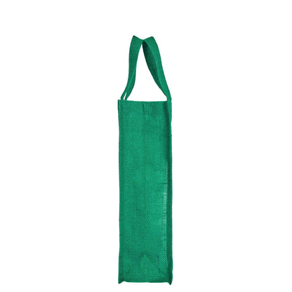 Reusable Jute Wine Gift Bags – Coloured Bottle Bags for Celebrations & Events, Wholesale (Pack of 6)