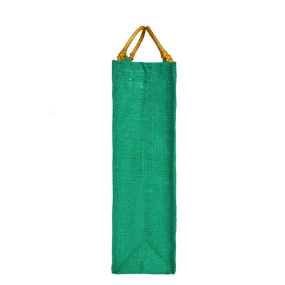 Wholesale Jute Wine Gift Bags with Cane Handles – New Year, Weddings, Birthdays, Parties, Christmas & Special Occasion (Packs of 6)