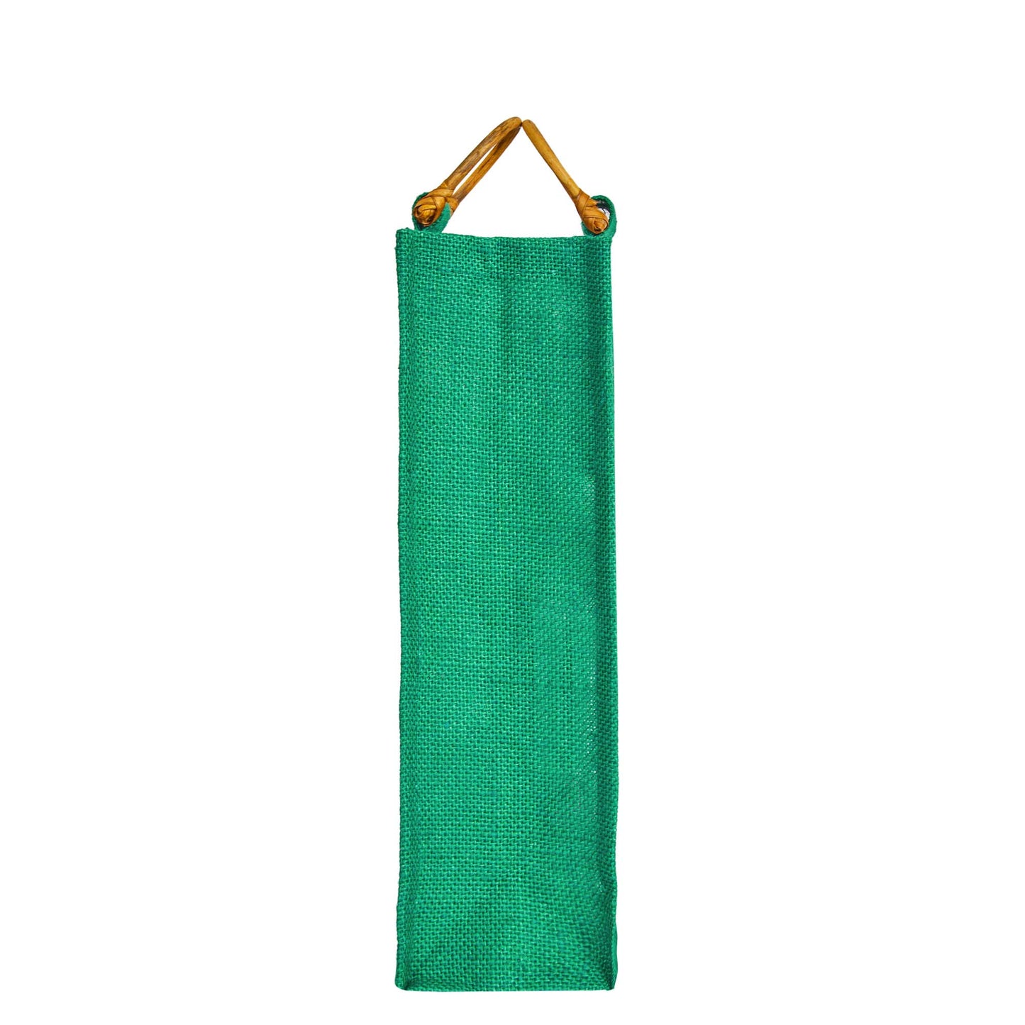 Jute Wine Gift Bags with PVC Window – Wholesale Single Bottle Carriers for Weddings & Events (Pack of 6)