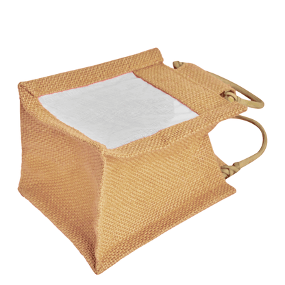 Wholesale Natural Burlap Gift Bags for Wedding Favours & Festive Gifts (Set of 12)