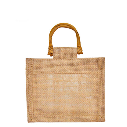 Wholesale Eco-Friendly Natural Burlap Jute Gift Bags for Wedding Favours & Hampers (Packs of 12)